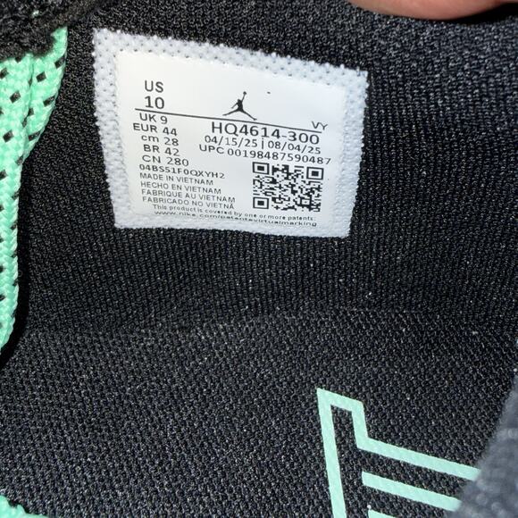 Nike Men\'s Jordan Tatum 4 Sneakers HQ4614 300 Green Glow Size 10 NEW NO BOX! main image 10